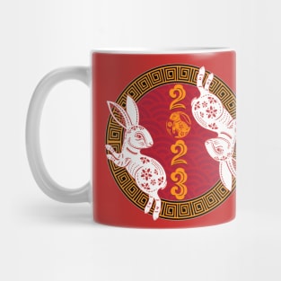 Happy Chinese New Year 2023 Year Of The Rabbit Women Men Kid Mug